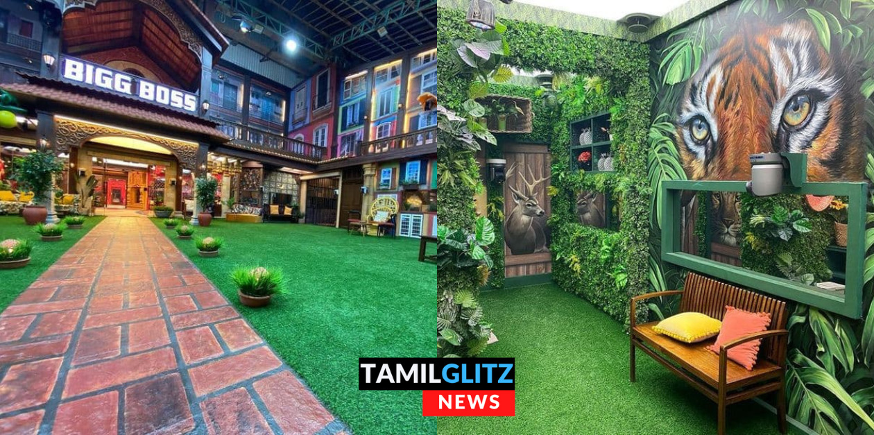 காடாக மாறிய பிக்பாஸ் வீடு.! பிக்பாஸ் செட்டில் இருந்து வெளியான புகைப்படங்கள்.! 71