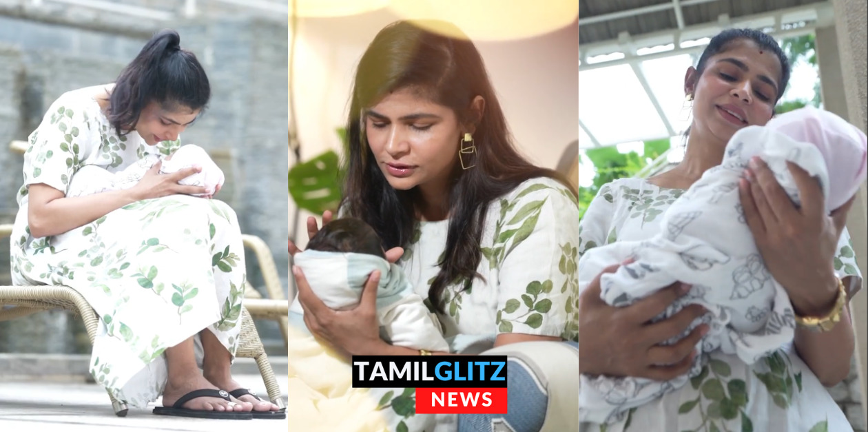 தனது இரட்டை குழந்தைகளை முதல் முறையாக வீடியோவில் காட்டிய சின்மயி.! அழகா இருக்காங்களே ரெண்டு பேரும் 115