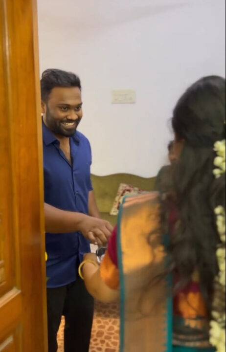பெண் பார்க்க போன இடத்தில், வருங்கால மனைவியுடன் cute ஆக நடனம் ஆடிய எருமசாணி விஜய் 3