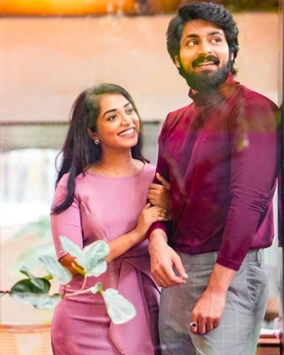 ஹரிஷ் கல்யாணின் அழகிய நிச்சயதார்த்த புகைப்படங்கள்.! வருங்கால மனைவியுடன் போட்டோஷூட் நடத்திய ஹரிஷ் 5