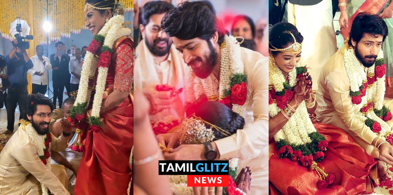 காதலியை கரம் பிடித்த ஹரிஷ் கல்யாண்.! பிரம்மாண்டமாக நடந்த திருமணம்.! 17