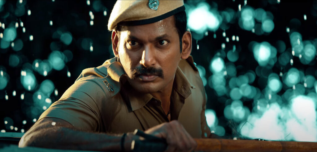 போலீஸாக மிரட்டி எடுத்துள்ள விஷால்.! லத்தி படத்தின் first சிங்கிளை வெளியிட்டது படக்குழு 3