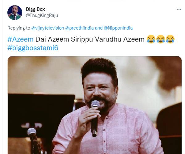 அசீம் பேசுனது போதும்.! வந்து வண்டியில ஏறுங்க.! பேசிட்டே போலாம்.! மரணமாக கலாய்க்கும் நெட்டிசன்கள் 15