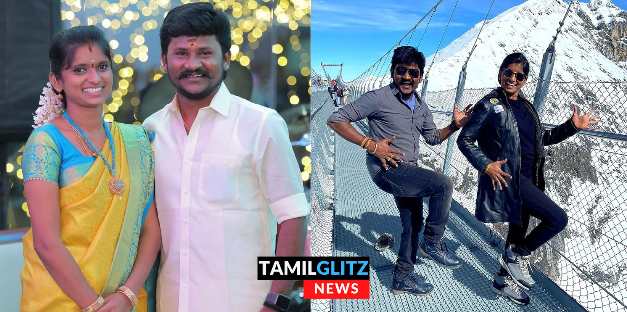 திரும்பி பார்க்க வைக்கும் வளர்ச்சி.! ஸ்விட்சர்லாந்தில் பனி மலையில் ஆட்டம் போடும் செந்தில் ராஜலட்சுமி ஜோடி.! 59