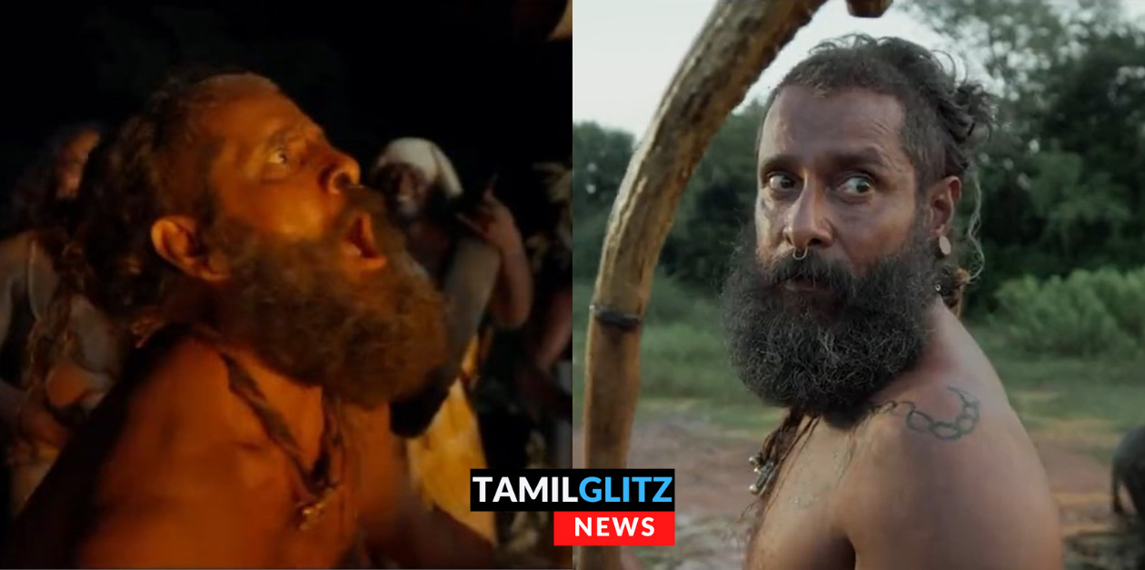 முகத்தில் சாம்பல்.! அகோரி போல மிரட்டி இருக்கும் சீயான்.! சீயான் 61 படத்தின் டீசர் வெளியானது.! 165