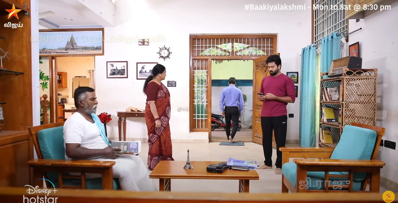 ஈஸ்வரி இவன வெளிய அடிச்சு துரத்து.! வீட்டிற்கு வந்த கோபியை அடித்து துரத்திய ராமமூர்த்தி..! 3