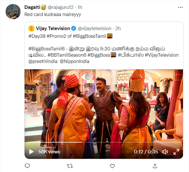 கோமாளி, சைக்கோ திரும்ப வந்துட்டான்.! அசீம் பற்றி ட்விட்டரில் வச்சி செய்யும் நெட்டிசன்கள்.! 23