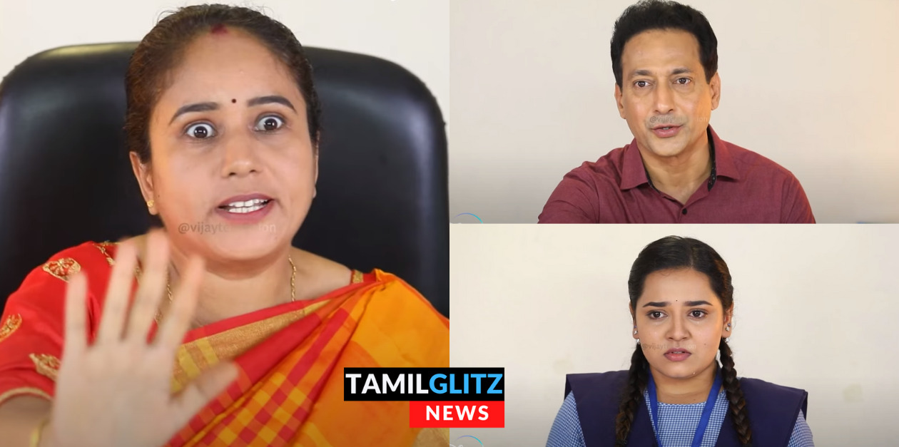 என்னயா அப்பா நீ? பொறுப்பில்லாம பேசிட்டு இருக்க? கோபியை வெளுத்து வாங்கிய இனியா டீச்சர்.! 113