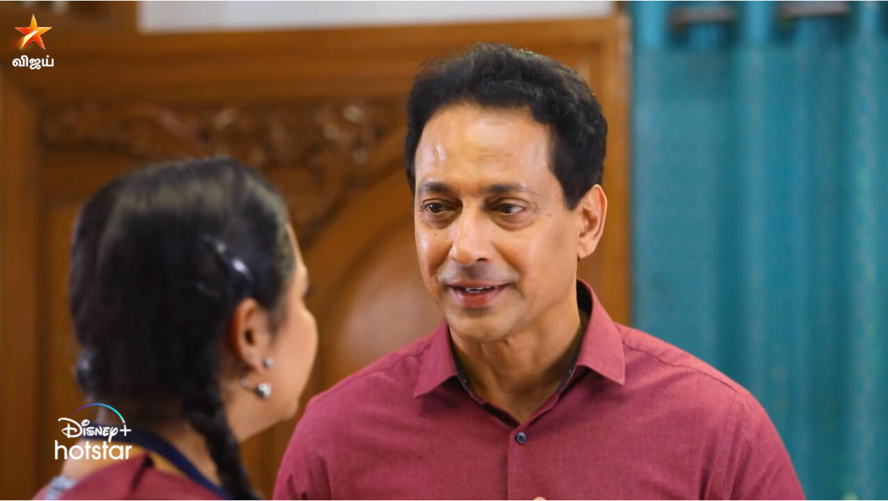 என்னயா அப்பா நீ? பொறுப்பில்லாம பேசிட்டு இருக்க? கோபியை வெளுத்து வாங்கிய இனியா டீச்சர்.! 3