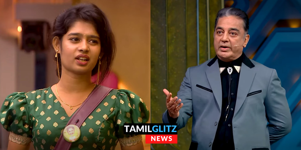 அமுதவாணனுக்கு சொம்பு தூக்காதீர்கள்.! ஜனனியை மறைமுகமாக தாக்கி பேசிய கமல்.! 21