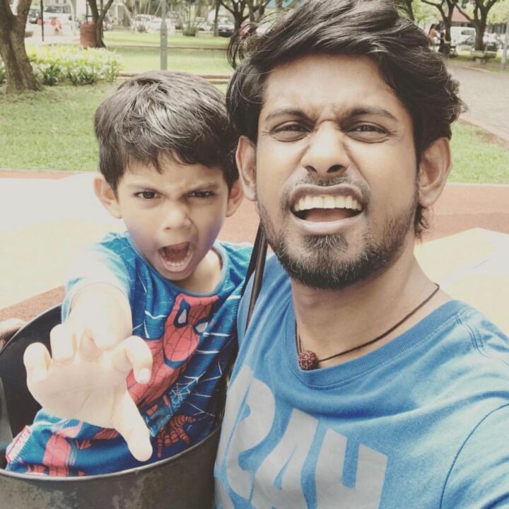 பிக்பாஸ் ஏடிகே வின் முன்னாள் மனைவி மற்றும் மகனை பார்த்து இருக்கீங்களா? வைரலாகும் புகைப்படம் 9