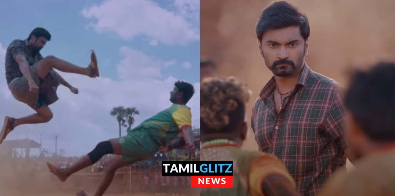 சண்டி வீரனாக மாறி துவைத்து எடுத்த அதர்வா..! மரண மாஸாக வெளியானது பட்டத்து அரசன் ட்ரைலர்.! 33