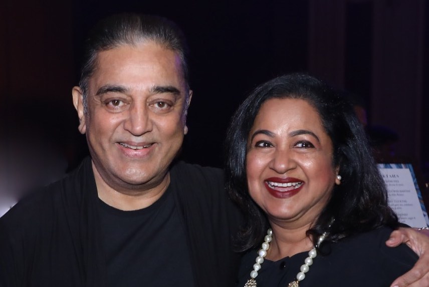 நைட் பார்ட்டியில் ராதிகாவுடன் சேர்ந்து "பத்தல பத்தல" பாடலுக்கு மரண குத்தாட்டம் போட்ட கமல்.! 3