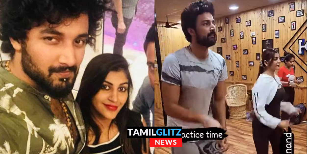 முன்னாள் காதலி யாஷிகாவுடன் சேர்ந்து மரண குத்தாட்டம் போடும் நிரூப்.! வைரல் வீடியோ.! 139