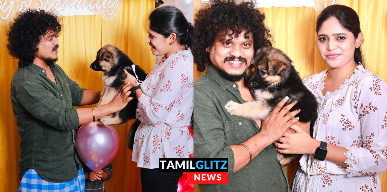 சர்ப்ரைஸில் சொதப்பிய மனைவி.! வீடியோ காலில் வந்த சிவாங்கி.! புகழின் பிறந்தநாள் வீடியோ.! 53