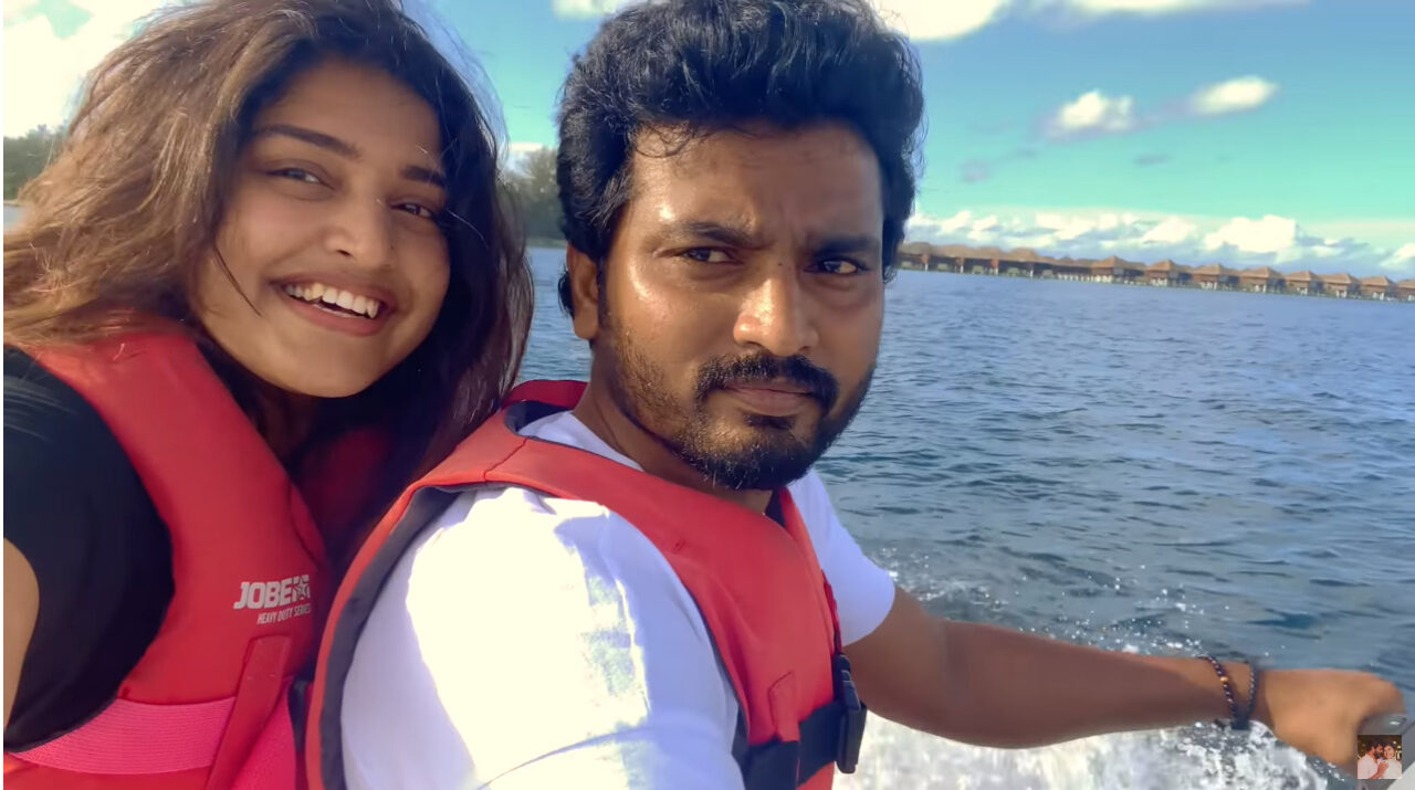 சித்து பிறந்த நாளுக்காக மாலத்தீவில் செம்ம சர்ப்ரைஸ் செய்துள்ள ஷ்ரேயா.! செம்ம fun வீடியோ.! 3