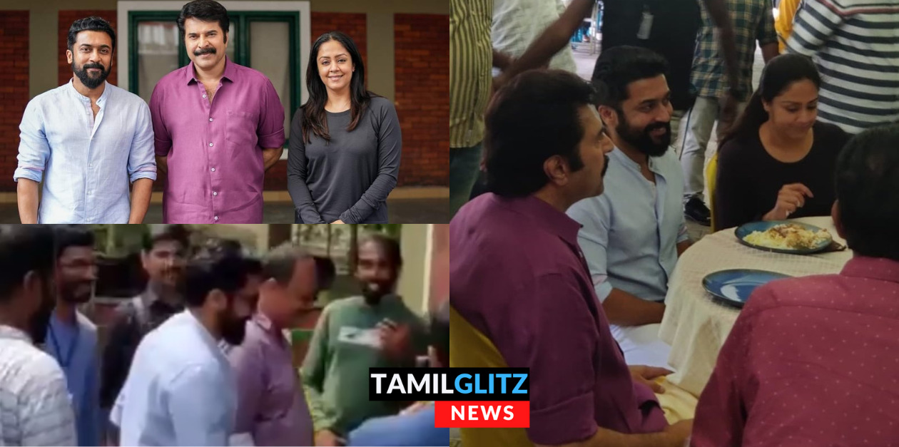 ஜோதிகா நடிக்கும் மலையாள படம்.! ஷூட்டிங் ஸ்பாட்க்கு சர்ப்ரைஸ் விசிட் அடித்த சூர்யா.! 47