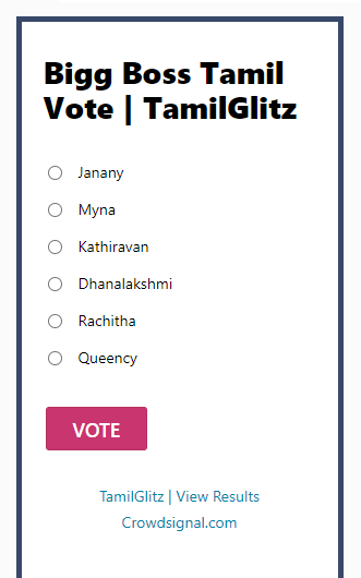 நாமினேஷனலில் சிக்கிய 5 பெண் போட்டியாளர்கள்.! இந்த வாரம் வெளியேறப் போவது யாரு? 3