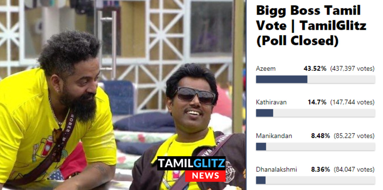 கடைசி 2 இடத்தை பிடித்த அமுதவாணன் மற்றும் ராபர்ட்.! அப்போ வெளிய போனது யாரு? 113