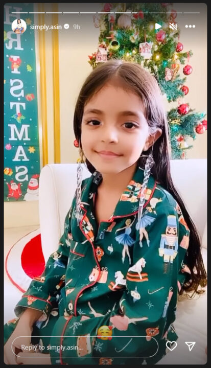 நம்ம அசின் மகளா இது? இவளோ நல்லா வளந்துட்டாங்களே.! மகளின் புகைப்படங்களை வெளியிட்ட அசின்.! 7