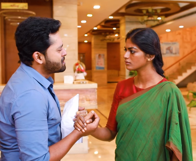 என் பொண்டாட்டி ஒரு தெய்வம், நீ என் குல சாமி.! கண்ணம்மா காலில் விழுந்து கதறி அழுத பாரதி.! 3