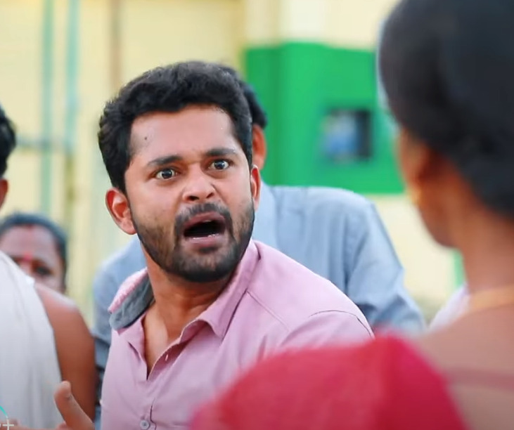 இந்த ஆளு என் கைய பிடிச்சி இழுத்துட்டான்.! தேடி வந்த பாரதியை அசிங்கப்படுத்திய கண்ணம்மா.! 3