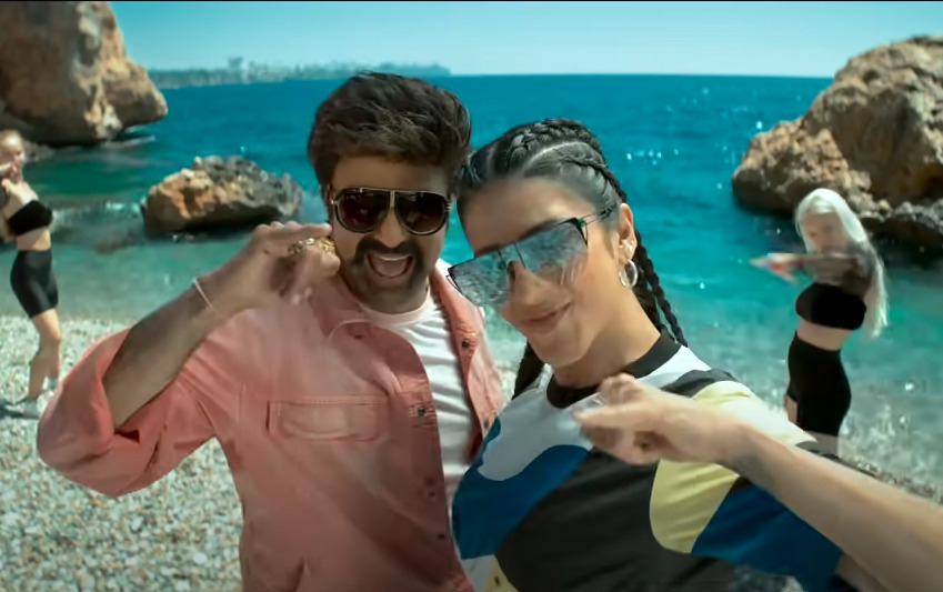 தெலுங்கு நடிகர் பாலகிருஷ்ணாவுடன் மரண குத்தாட்டம் போடும் ஸ்ருதி ஹாசன்.! சுகுணா சுந்தரி பாடல்.! 3