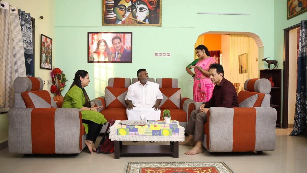 இது என்ன காபி இவ்ளோ கன்றாவியா இருக்கு.! ராதிகாவை பங்கம் செய்யும் ராமமூர்த்தி தாத்தா.! 3