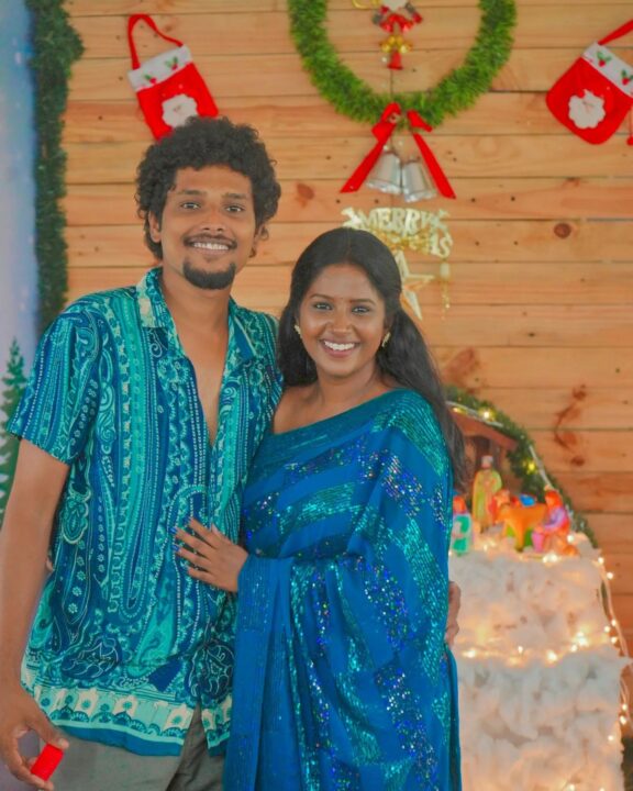 வீட்டில் குடில் வைத்து கிறிஸ்துமஸை கொண்டாடி இருக்கும் சுந்தரி சீரியல் நடிகை கேபிரியல்லா.! 3