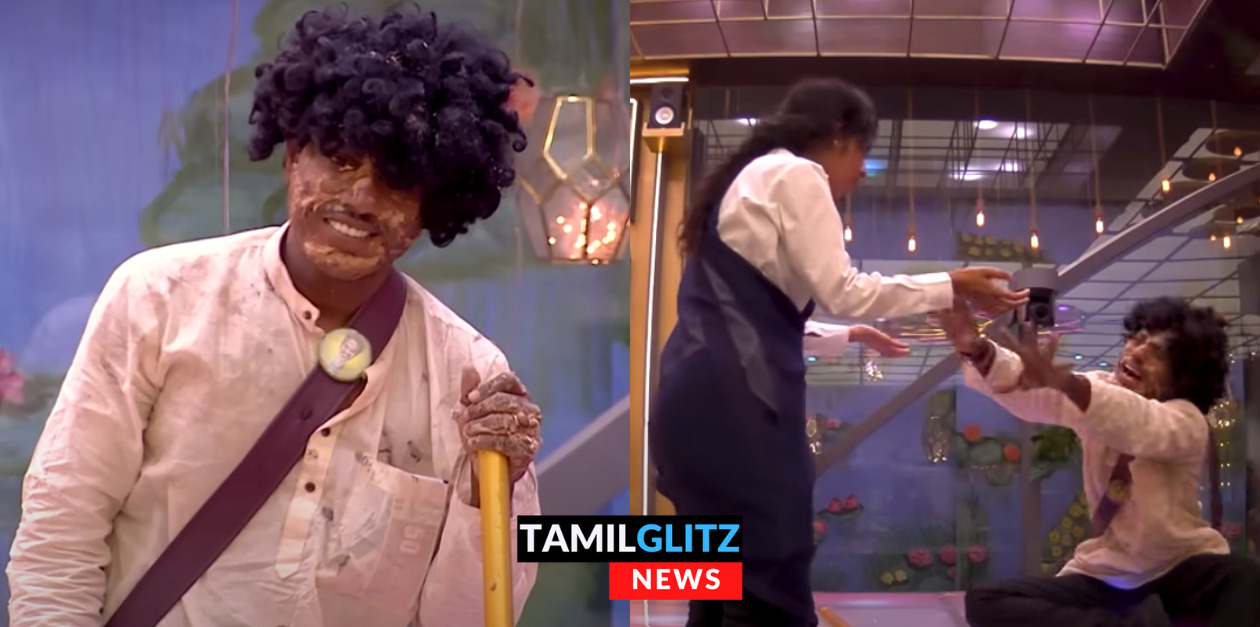 ர த் த க் கண்ணீர் M.R.ராதா போல அப்படியே நடித்துக் காட்டிய அமுதவாணன்.! வேற லெவல் ஆக்டிங்.! 87