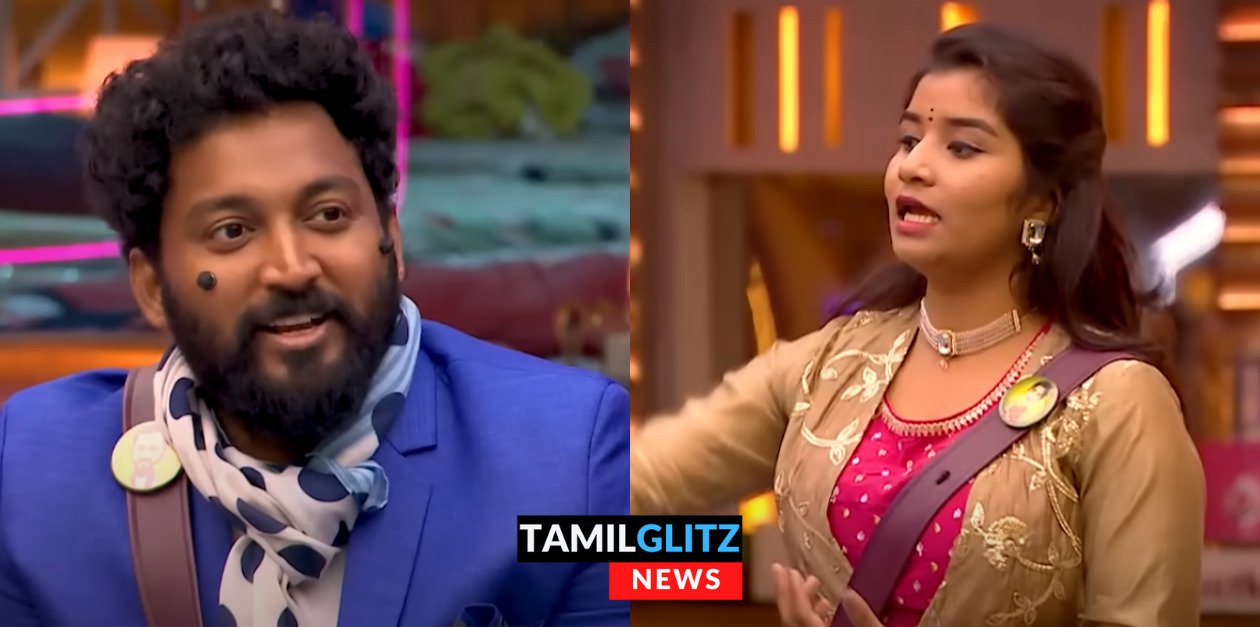 என்ன முதல்ல நீ வெளிய பாத்து இருக்கியா? கமல் முன்பு தனலட்சுமியை திட்டிய விக்ரமன்.! 9