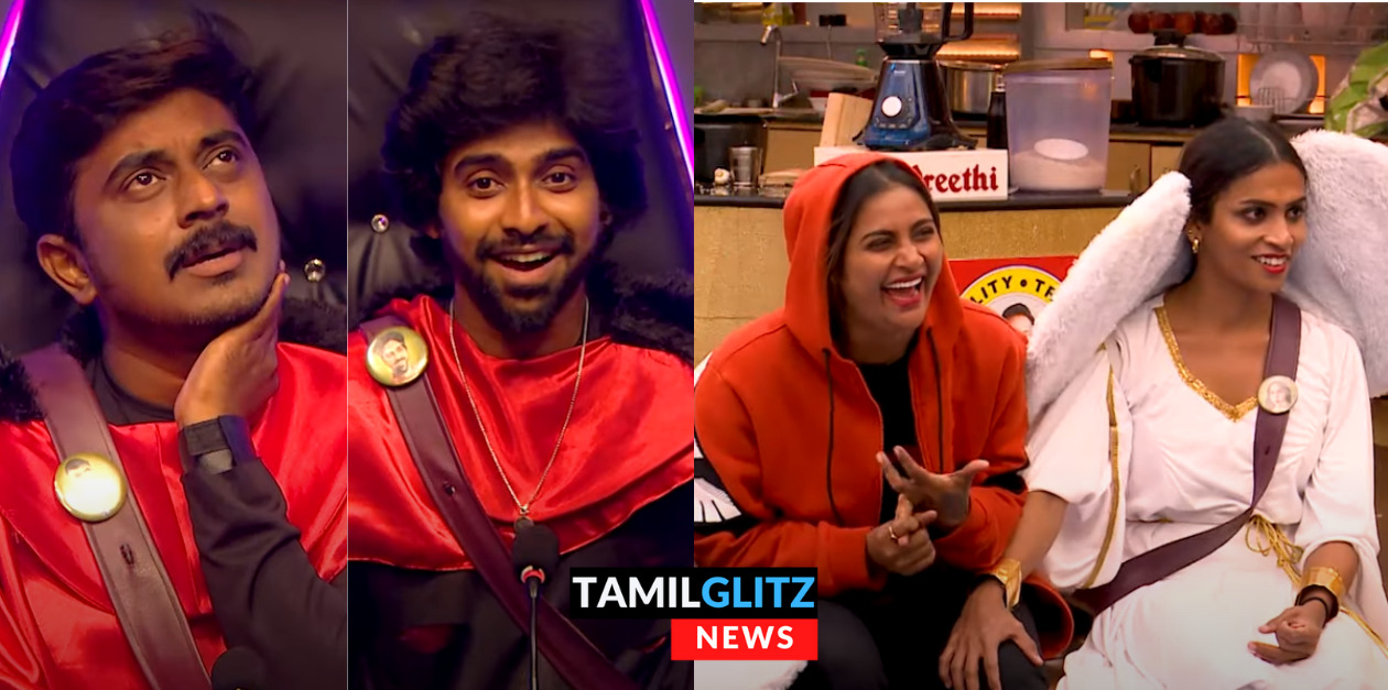 பிக்பாஸ் கேட்ட தமிழ் கேள்விகளுக்கு பதில் சொல்ல தெரியாமல் முழித்த ஹவுஸ்மேட்ஸ். ! 41