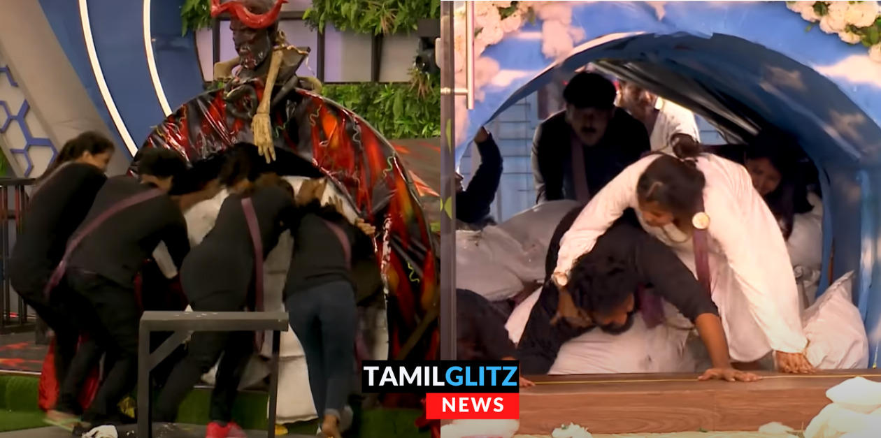 தாறுமாறாக அடித்துக் கொண்ட ஹவுஸ்மேட்ஸ்.! கைகலப்பாக மாறிய டாஸ்க்.! இன்றைய ப்ரோமோ.! 77
