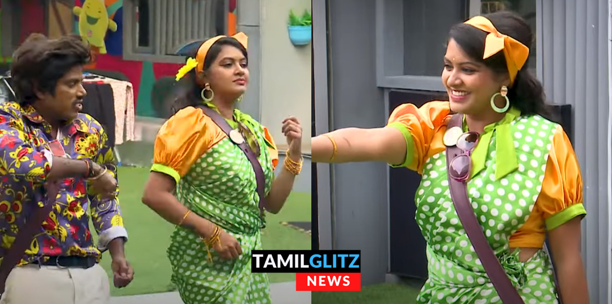 ஹே உன்னைத்தானே பாடலுக்கு கமல் போலவே ஆடிய அமுது.! ரட்சிதாவும் அழகா ஆடுறாங்களே.! 15