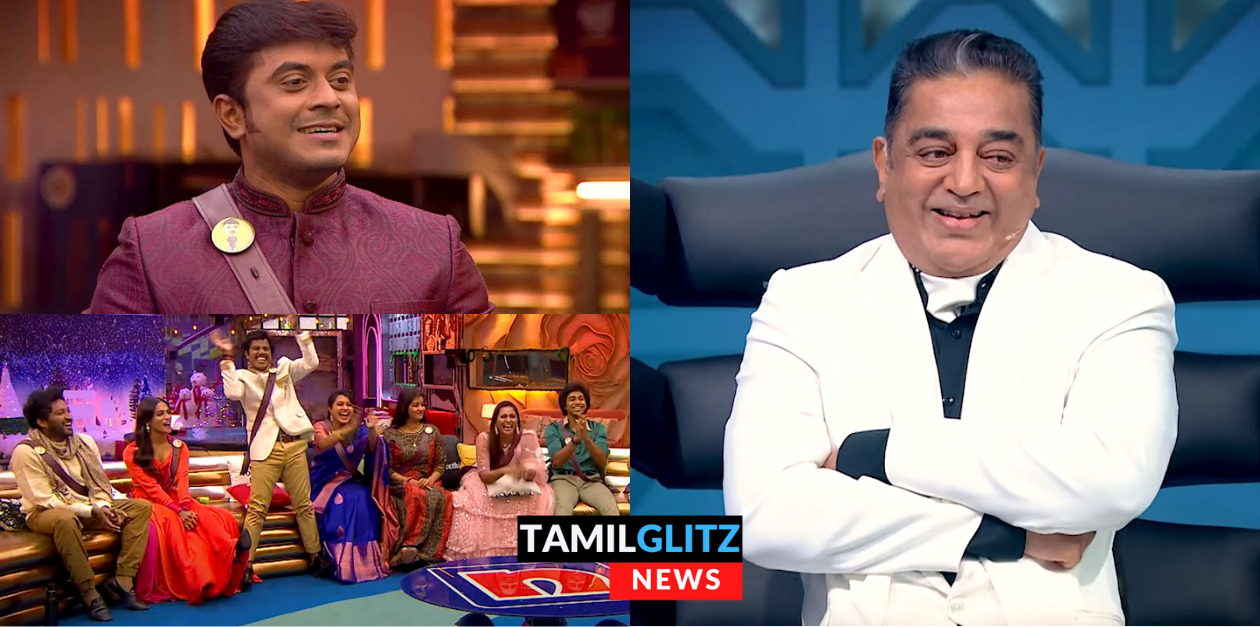 அசீமை பங்கமாக கலாய்த்து தள்ளிய கமல்.! விழுந்து விழுந்து சிரித்த ஹவுஸ்மேட்ஸ்.! 64