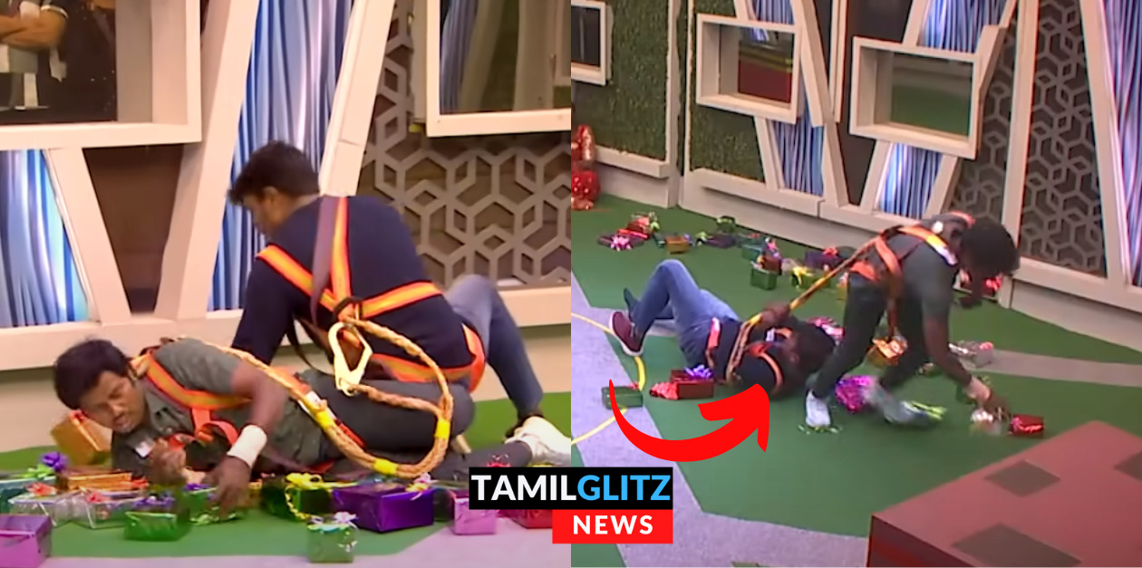 கேப்டன்சி டாஸ்கில் கடுமையாக அடித்துக் கொள்ளும் அசீம் மற்றும் அமுதவாணன்.! இன்றைய ப்ரோமோ.! 15