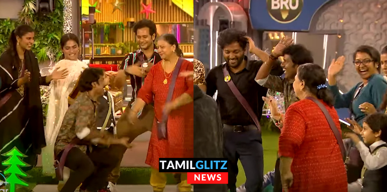 பிக்பாஸ் வீட்டில் மரண குத்தாட்டம் போடும் ஐஸ்வர்யா ராஜேஷ்.! ஹாப்பி மோடி-ல் ஆடிய ஹவுஸ்மேட்ஸ்.! 77