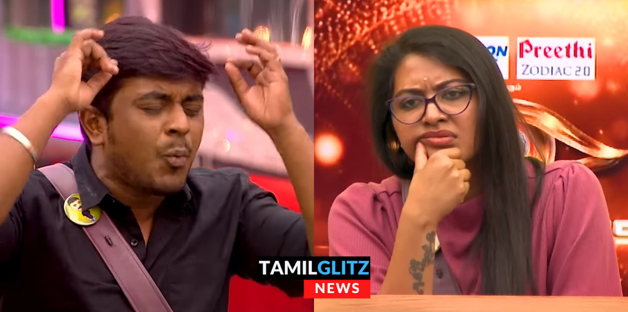 ரட்சிதா போலவே பேசி வலிப்பு காட்டிய அசீம்.! பதில் பேச முடியாமல் திணறிய ரட்சிதா.! 15