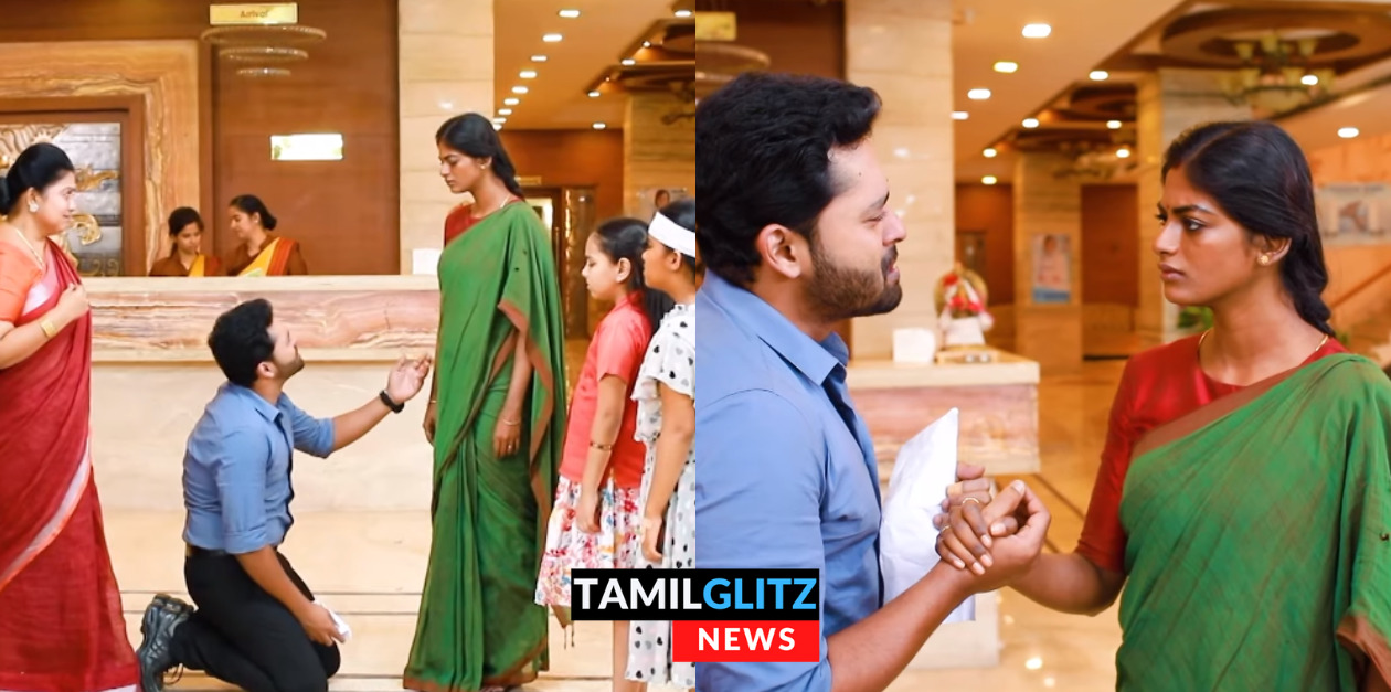 என் பொண்டாட்டி ஒரு தெய்வம், நீ என் குல சாமி.! கண்ணம்மா காலில் விழுந்து கதறி அழுத பாரதி.! 77