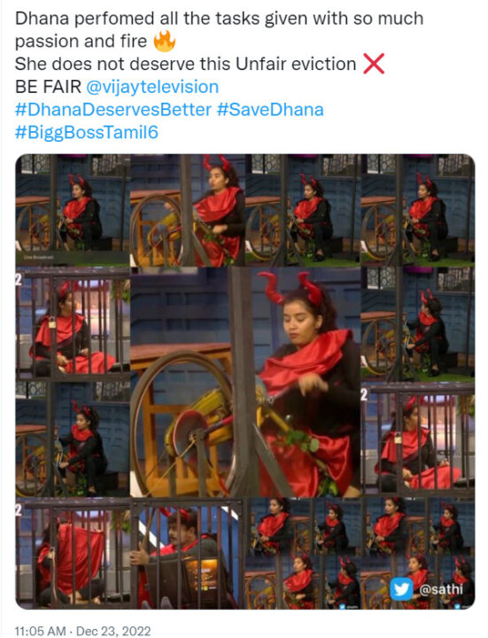 வைல்ட் கார்டு என்ட்ரியாக நாளை உள்ளே வருகிறாரா தனலட்சுமி?? பரபரக்கும் தகவல்..! 9