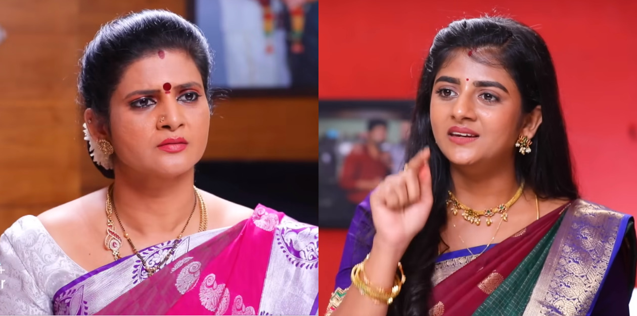 துரோகம் பண்ணது நீங்க.! மாமியாரை வெளுத்து வாங்கிய காவ்யா.! தரமான ப்ரோமோ.! 3
