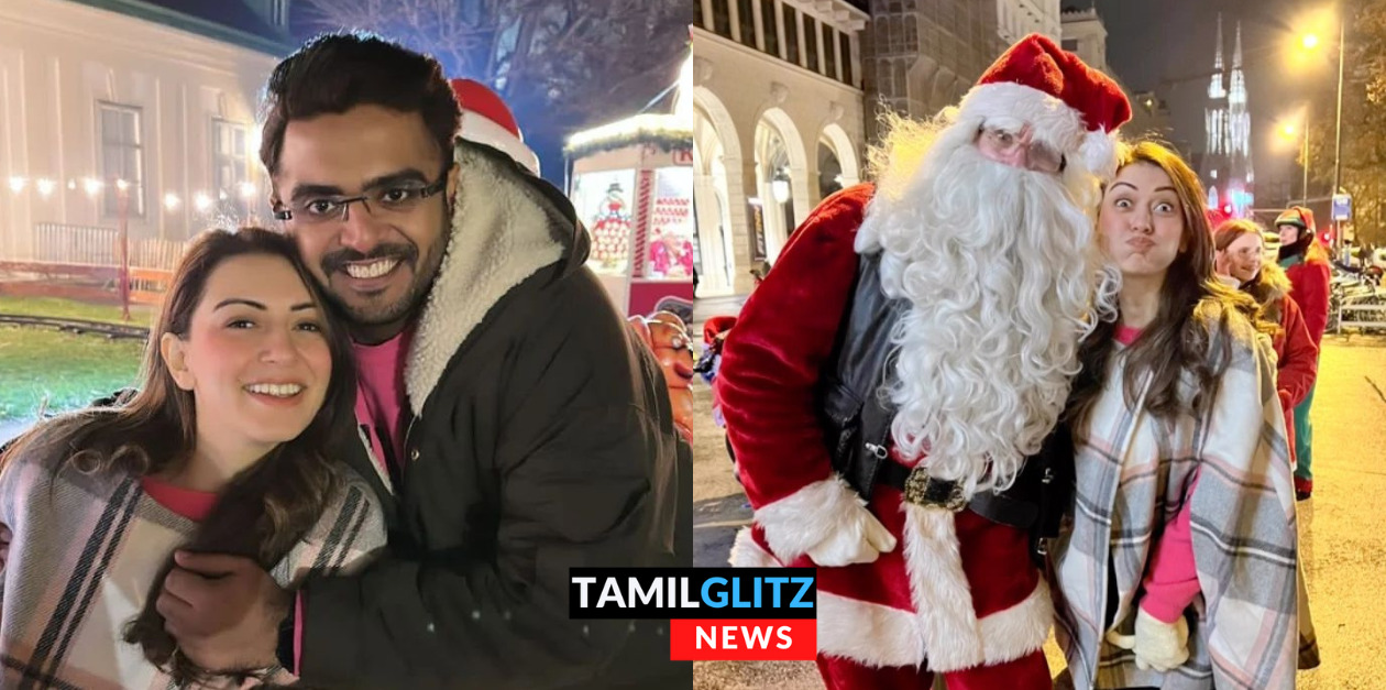 கணவருடன் வெளிநாட்டிற்கு ஹனிமூனுக்கு சென்ற ஹன்சிகா.! வெளியான அழகிய புகைப்படங்கள்.! 11