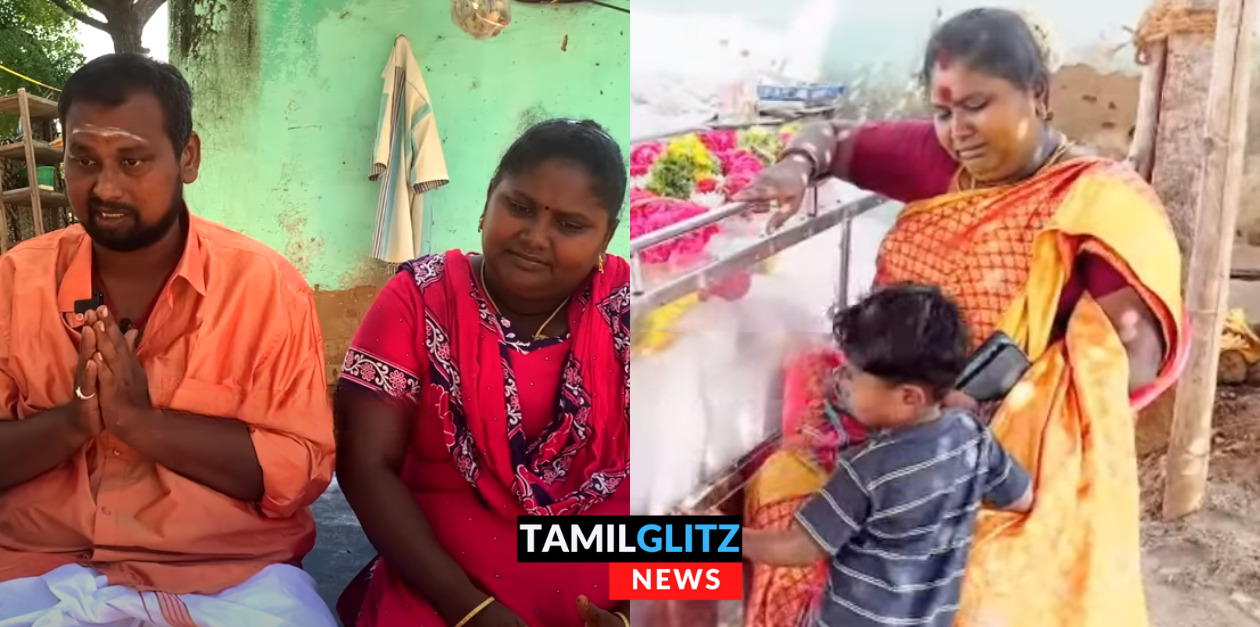 உடைந்த வீடு.! வறுமையின் உச்சம்.! கணவரின் உடலுக்கு அருகில் தனியாக அழுது கொண்டிருந்த மனைவி.! 87