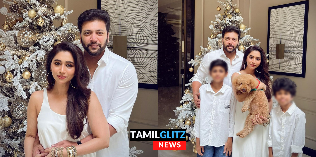 அச்சு அசல் ஜெயம் ரவியை உரித்து வைத்து இருக்கும் மகன்கள்.! முதல் முறையாக மகன்களை காட்டிய ஜெயம் ரவி 25