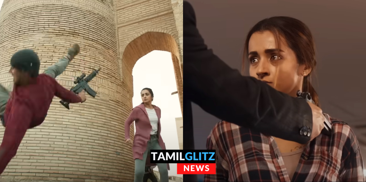 ரவுடி பேபியாக மாறிய த்ரிஷா.! ஆக்ஷனில் மிரட்டி எடுத்துள்ள "ராங்கி" படத்தின் ட்ரைலர் இதோ.! 85