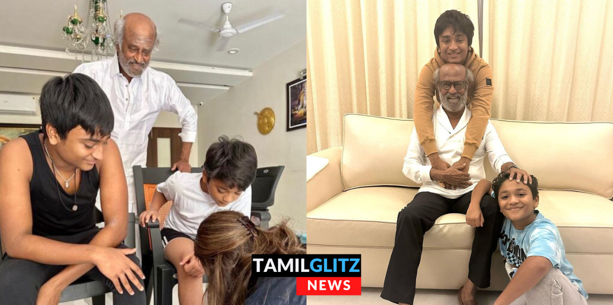 தனது பேரன்களுடன் பிறந்தநாளை கொண்டாடிய சூப்பர் ஸ்டார்.! ஐஸ்வர்யா வெளியிட்ட அழகிய புகைப்படம் 62