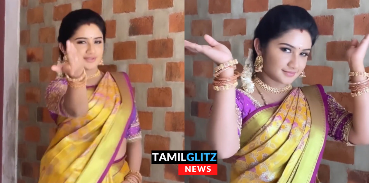 பட்டுப்புடவையில் வந்து செம்ம Cute ஆக ஆடிய மௌனராகம் சீரியல் சக்தி.! வைரல் வீடியோ.! 95