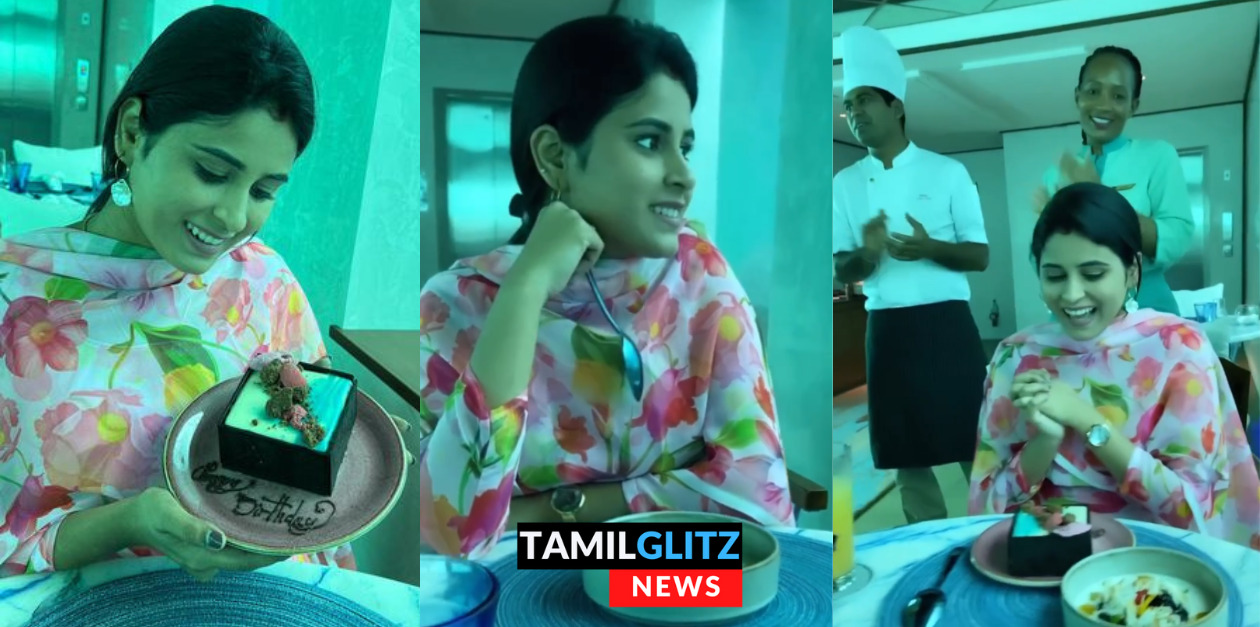 திருமணத்துக்கு பின் முதல் பிறந்தநாளை கணவருடன் மாலத்தீவில் கொண்டாடிய ரித்திகா.! cute வீடியோ 17