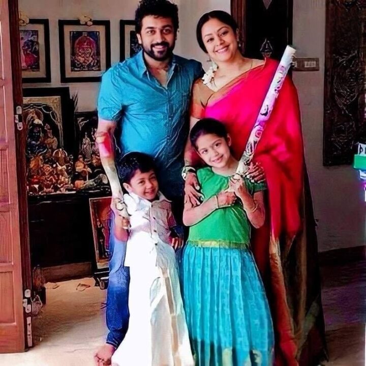 வீட்டில் நடந்த பார்ட்டியில் செம்ம Cute ஆக ஆடிய சூர்யா மகள் தியா.! செம்ம Cute ஆ இருக்காங்களே.! 3