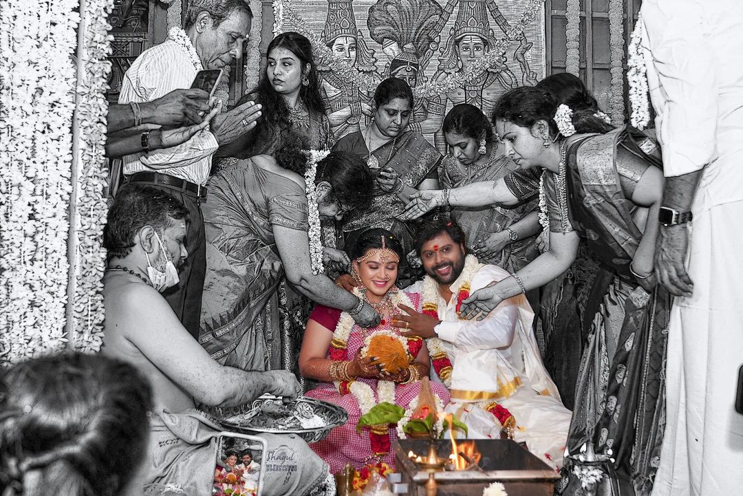 சந்திரலேகா சீரியல் நடிகைக்கு திடீரென நடந்து முடிந்த திருமணம்.! வெளியான அழகிய புகைப்படங்கள்.! 3